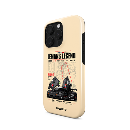 Beige phone case "Lemans Legend"