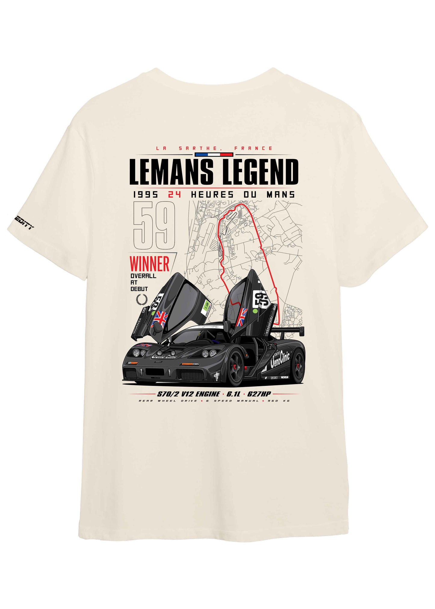 T-shirt 'Lemans Legend"