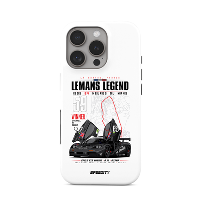 White phone case "Lemans Legend"