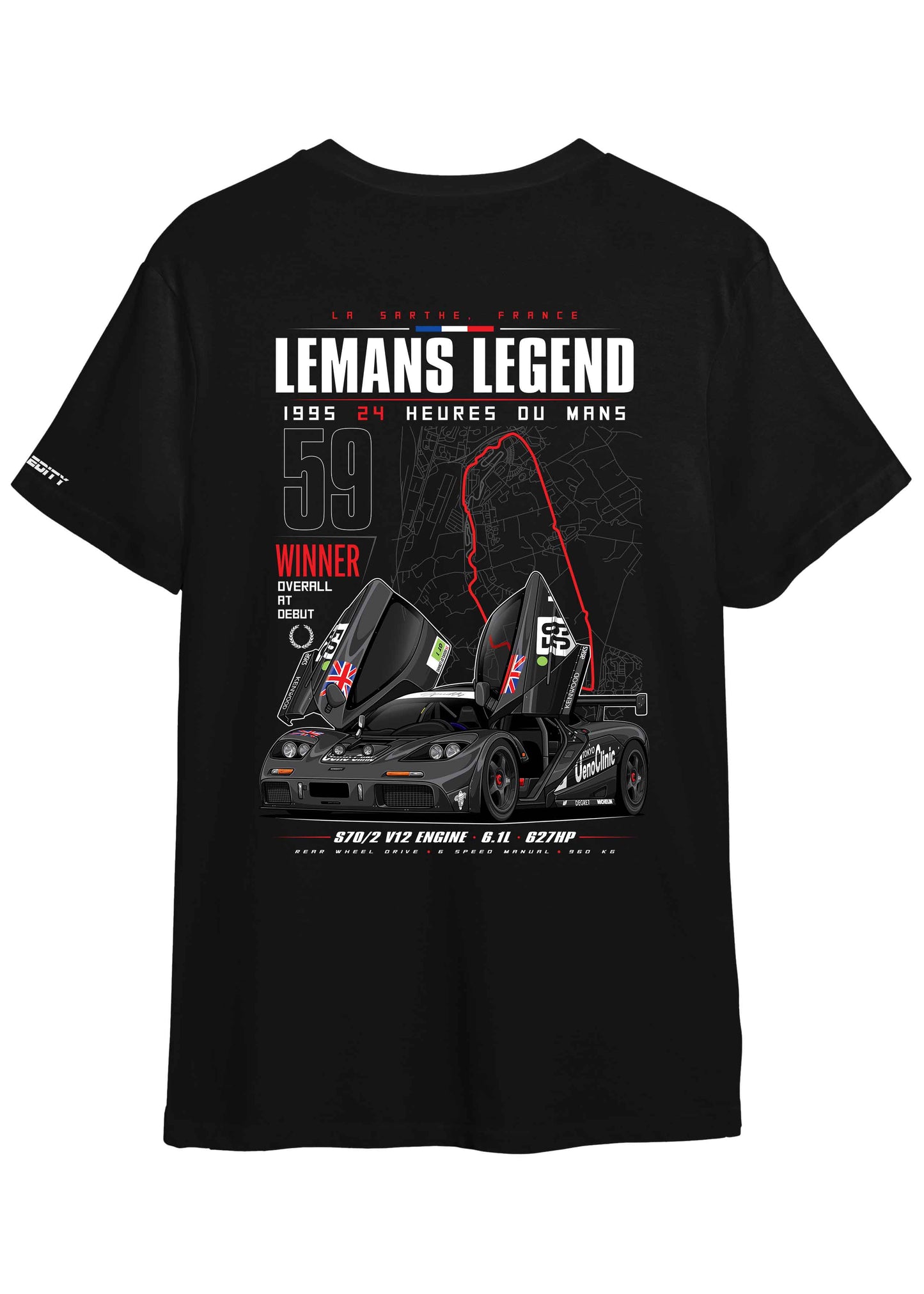 T-shirt 'Lemans Legend"