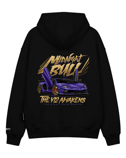 Hoodie "Midnight Bull"