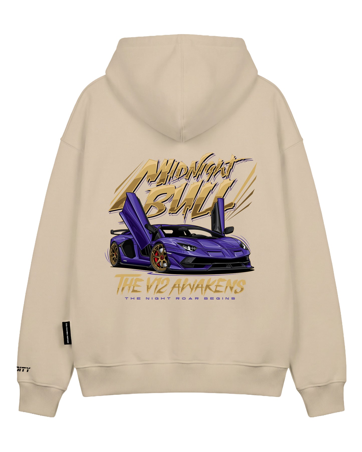 Hoodie "Midnight Bull"