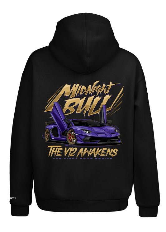 Hoodie "Midnight Bull"