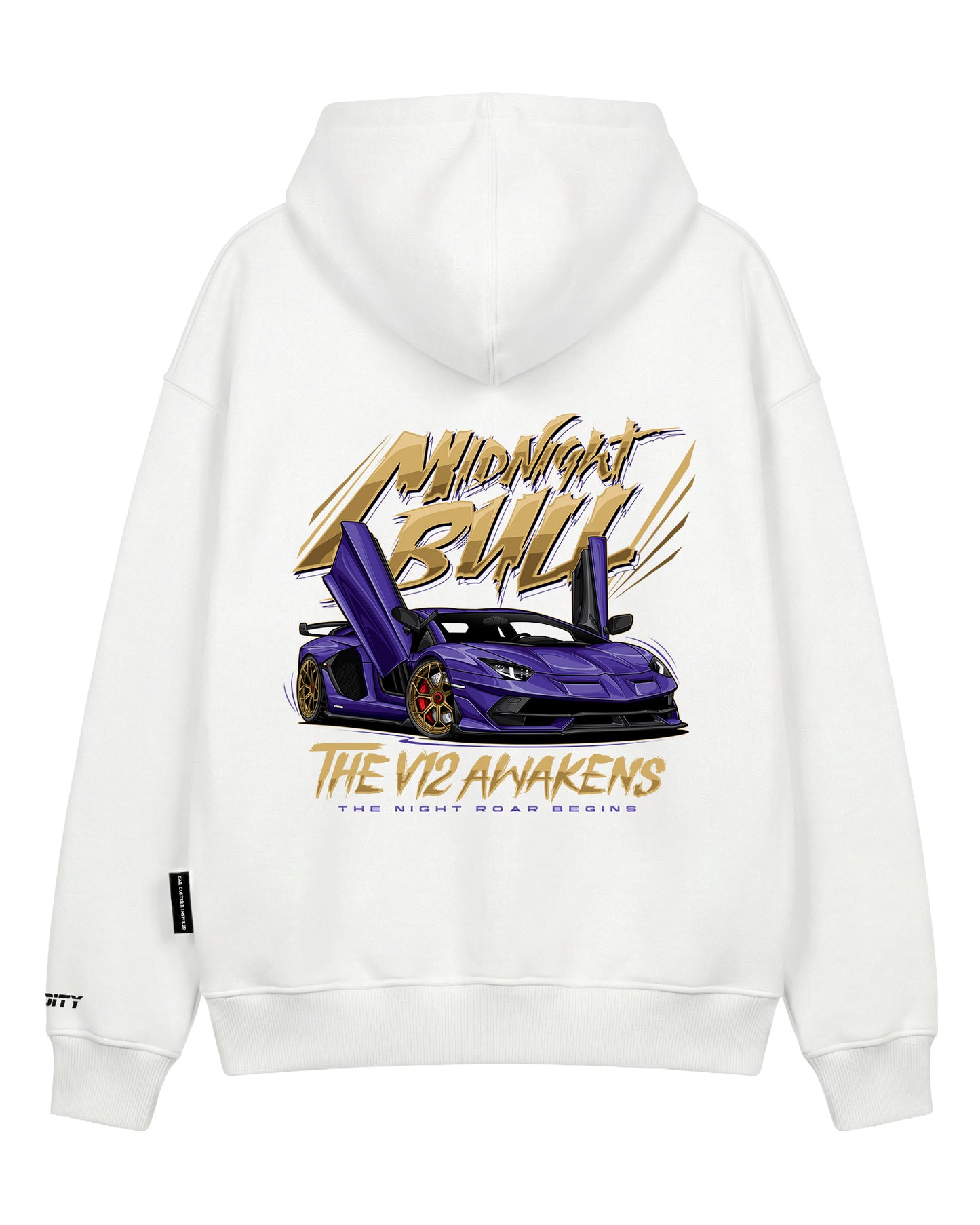 Hoodie "Midnight Bull"