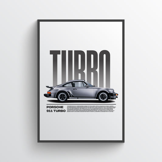 Poster "911 turbo"