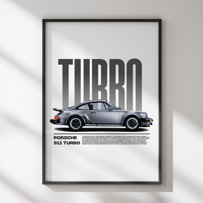 Poster "911 turbo"