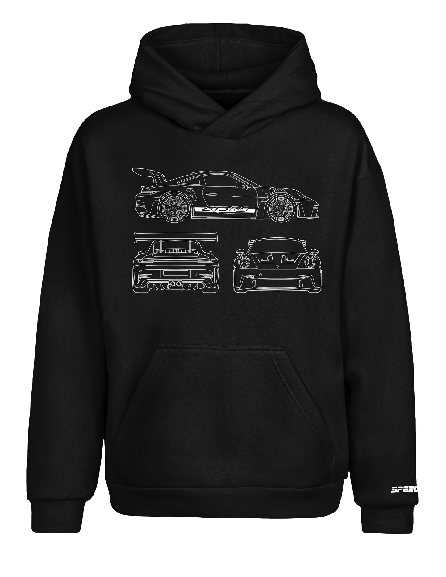 Hoodie "GT3 RS blueprint"