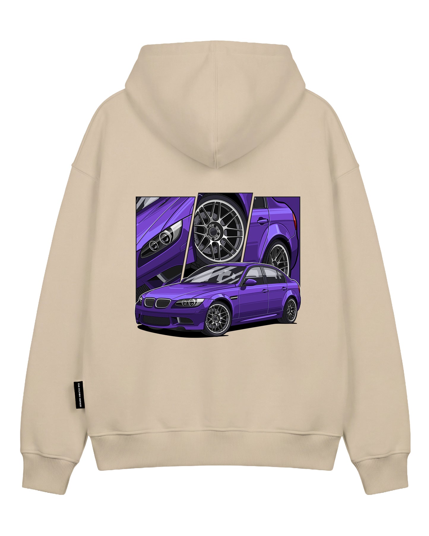 Hoodie "Purple M3 E90"