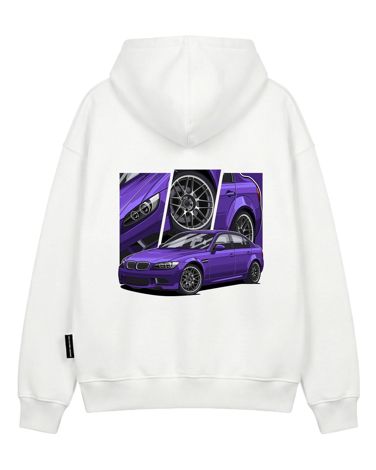 Hoodie "Purple M3 E90"