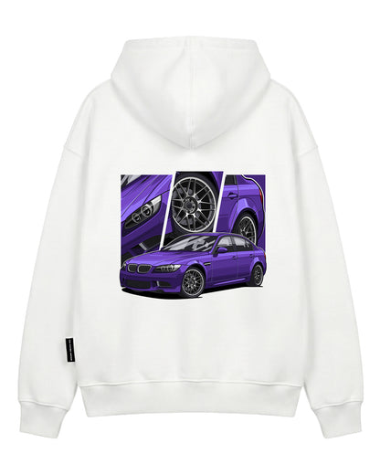 Hoodie "Purple M3 E90"