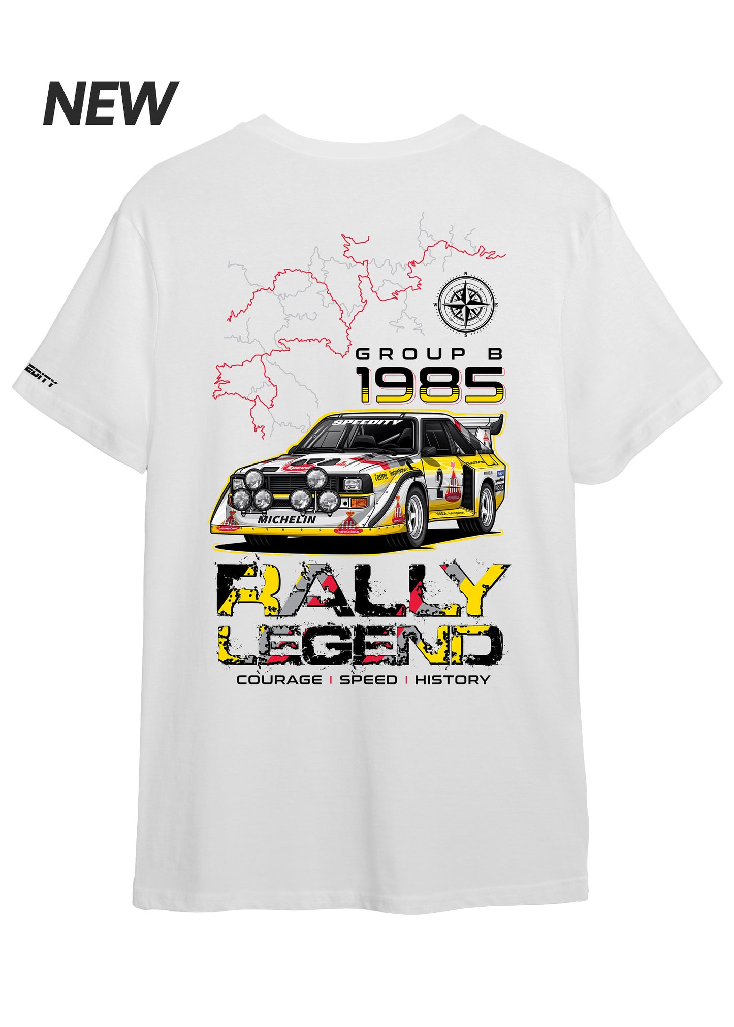 T-shirt "Group B Rally Legend"