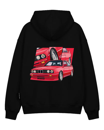 Hoodie "Red M3 E30"