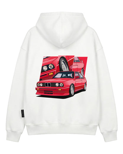 Hoodie "Red M3 E30"