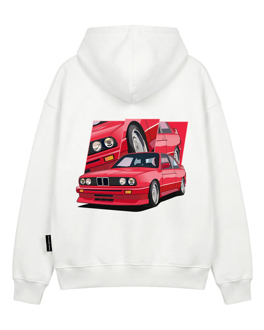 Hoodie "Red M3 E30"