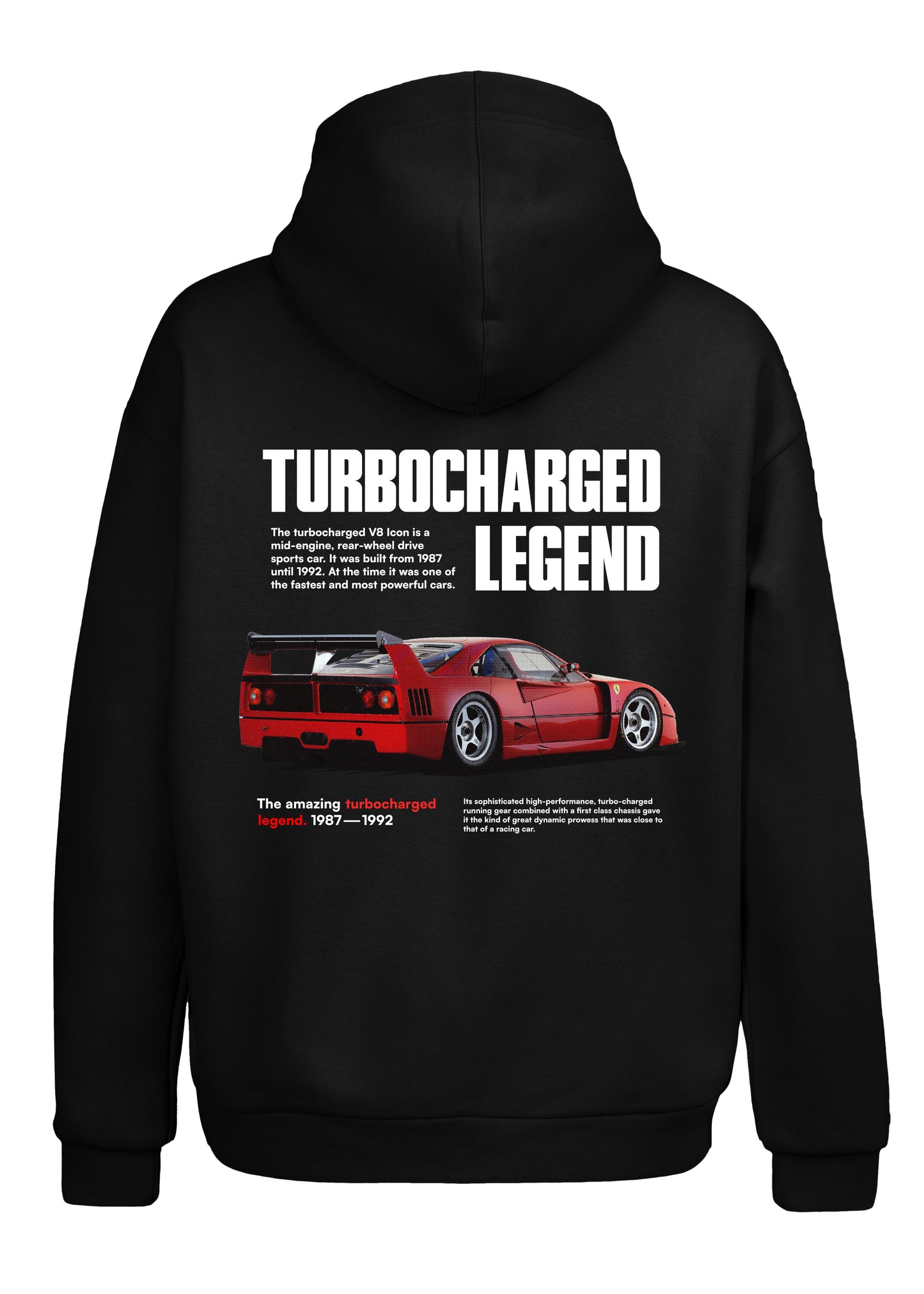 Hoodie "Turbocharged Legend"