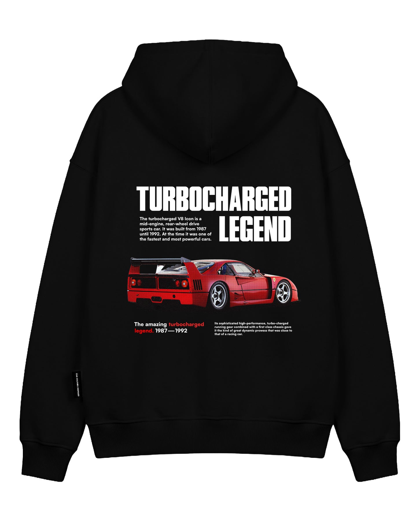 Hoodie "Turbocharged Legend"