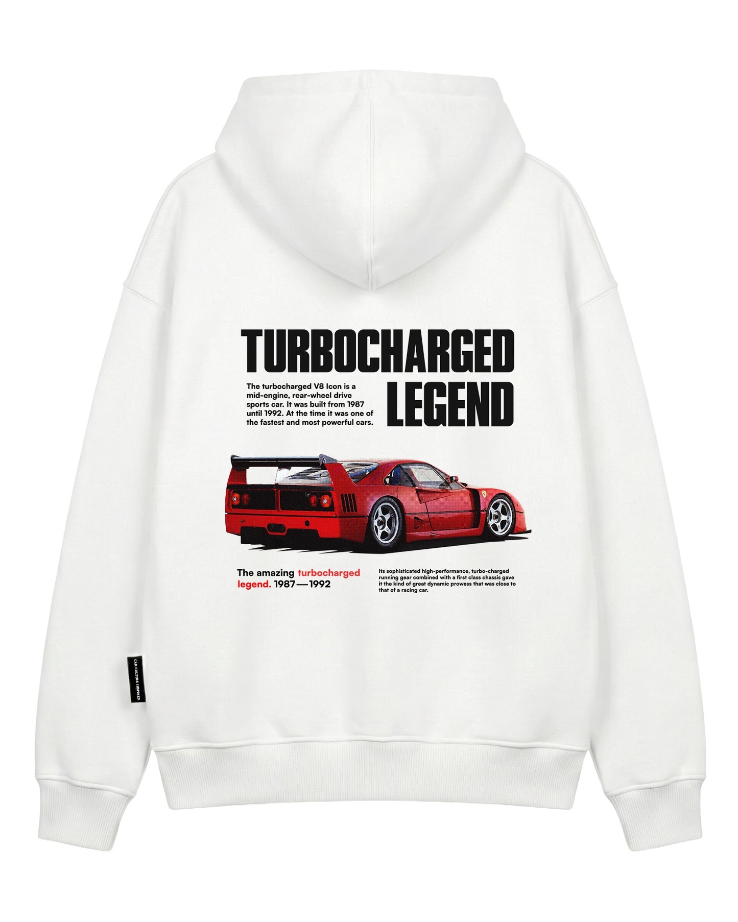 Hoodie "Turbocharged Legend"