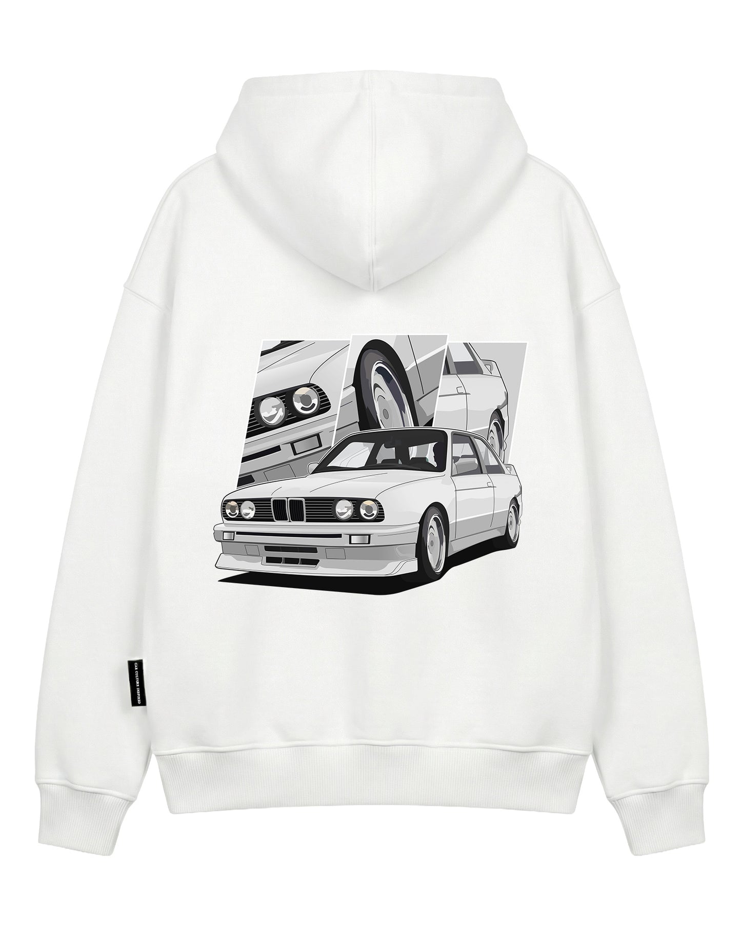 Hoodie "White M3 E30"
