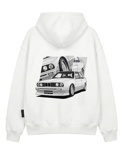 Hoodie "White M3 E30"