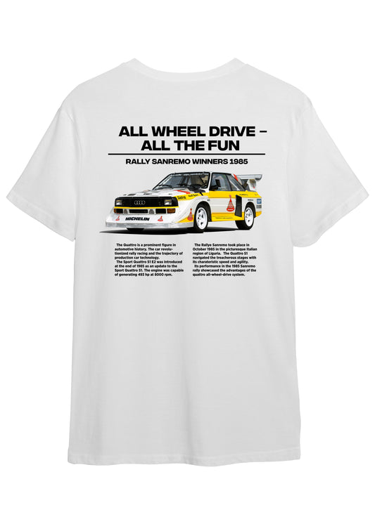 T-shirt "AWD - All the fun"