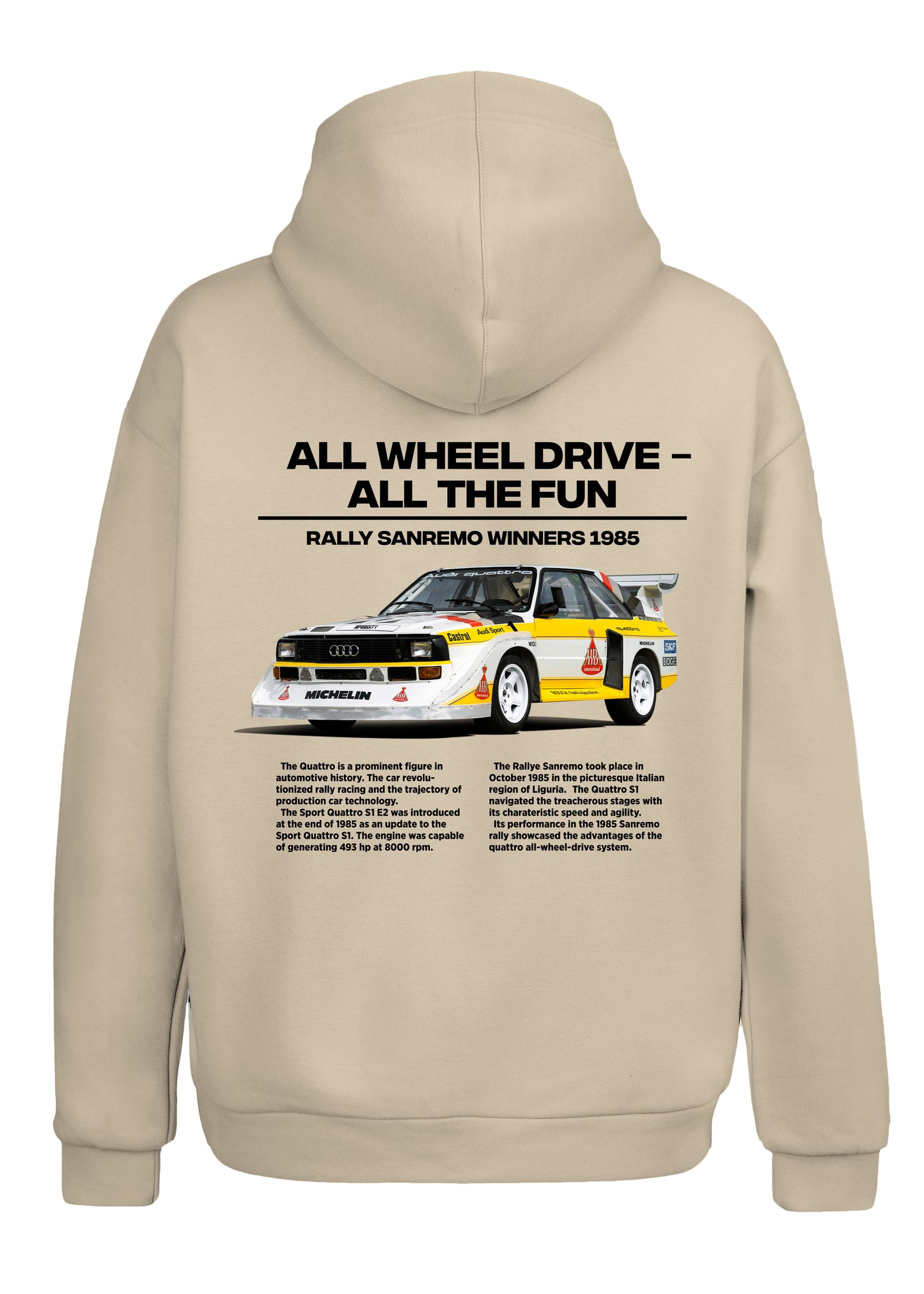 Hoodie "AWD - All the fun"