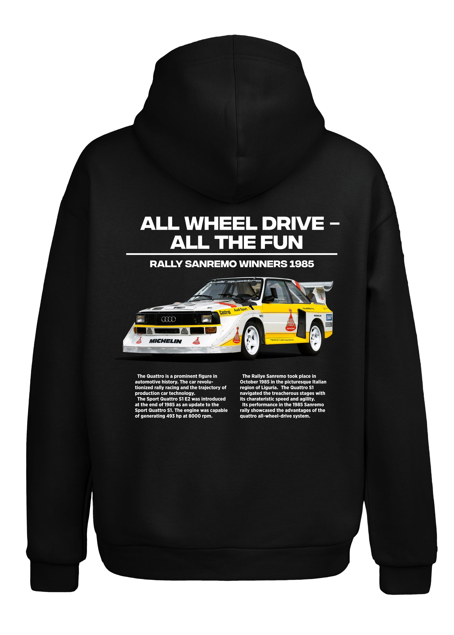 Hoodie "AWD - All the fun"