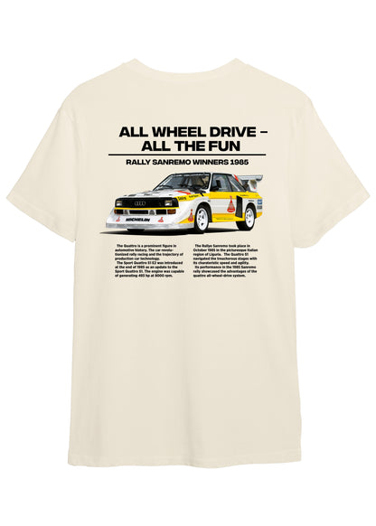 T-shirt "AWD - All the fun"