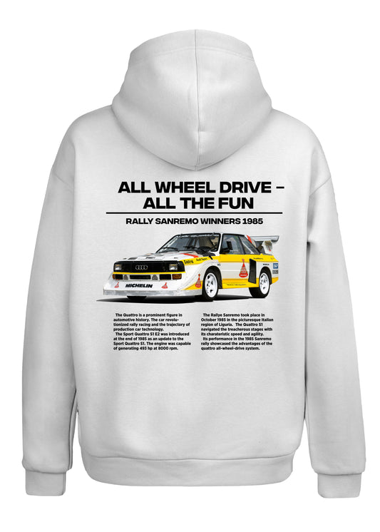 Hoodie "AWD - All the fun"