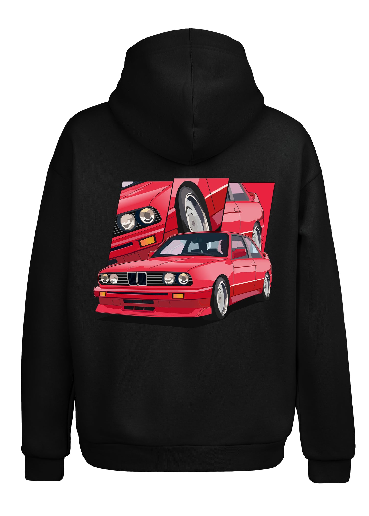 Hoodie "Red M3 E30"