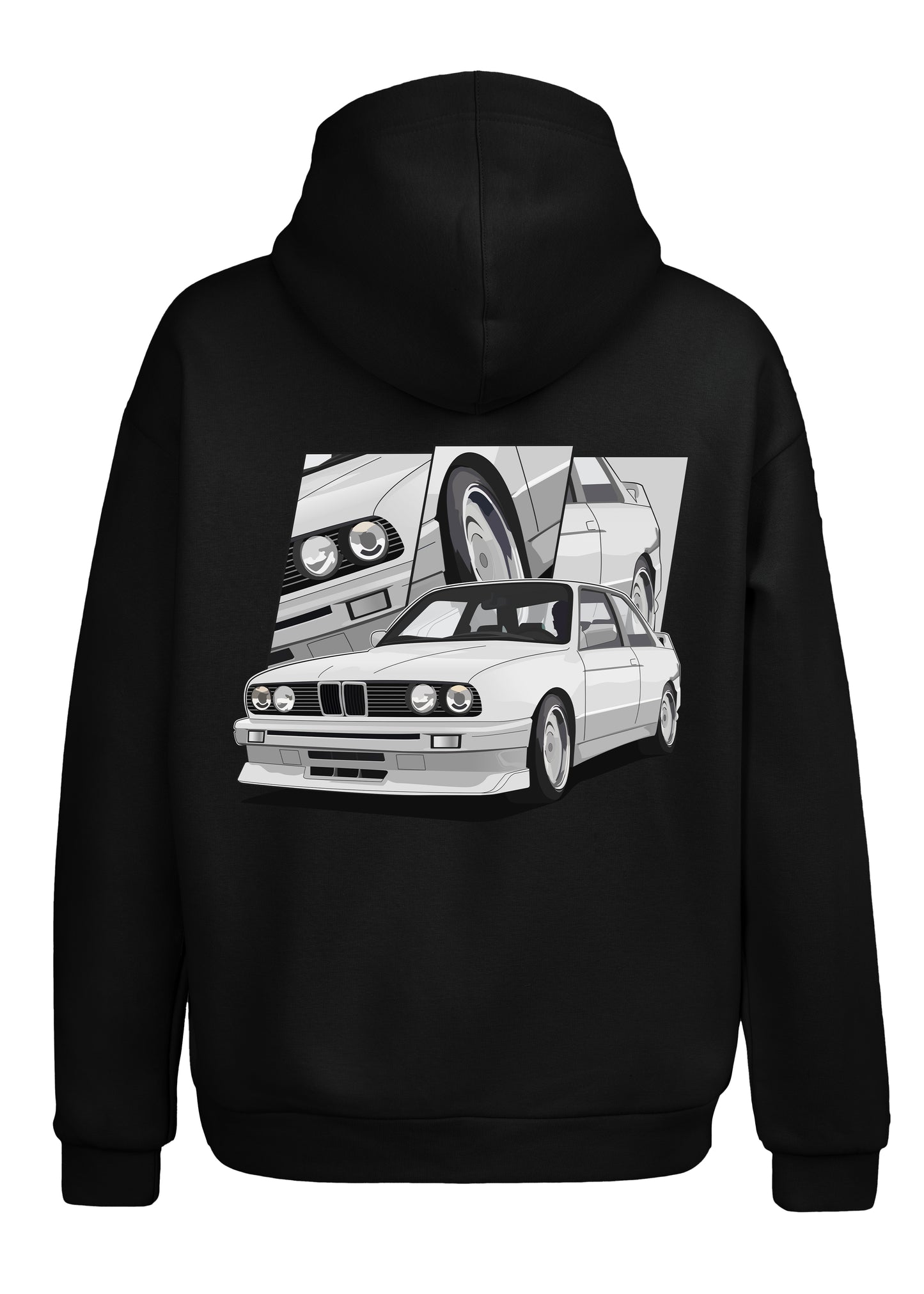 Hoodie "White M3 E30"