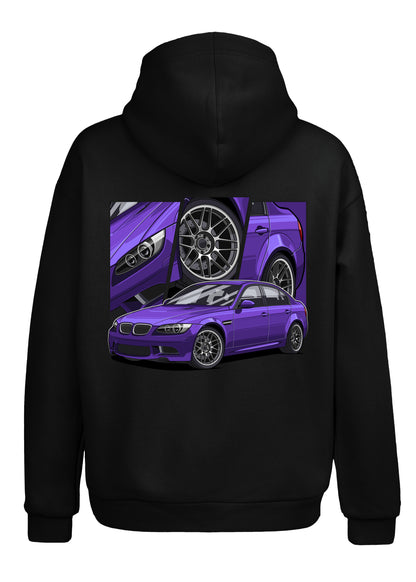 Hoodie "Purple M3 E90"