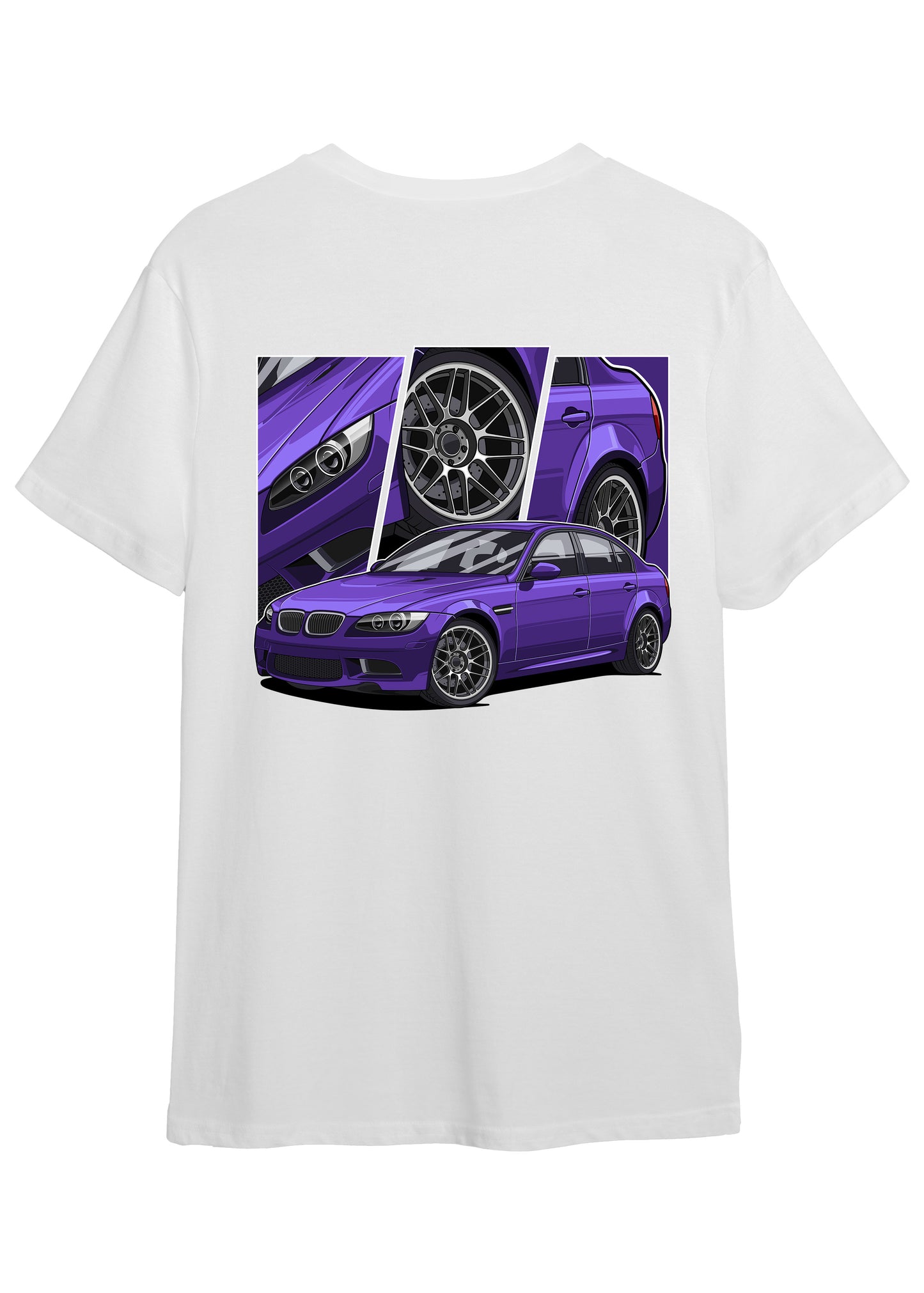 T-shirt "Purple M3 E90"