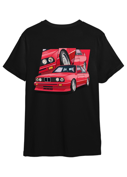 T-shirt "Red M3 E30"