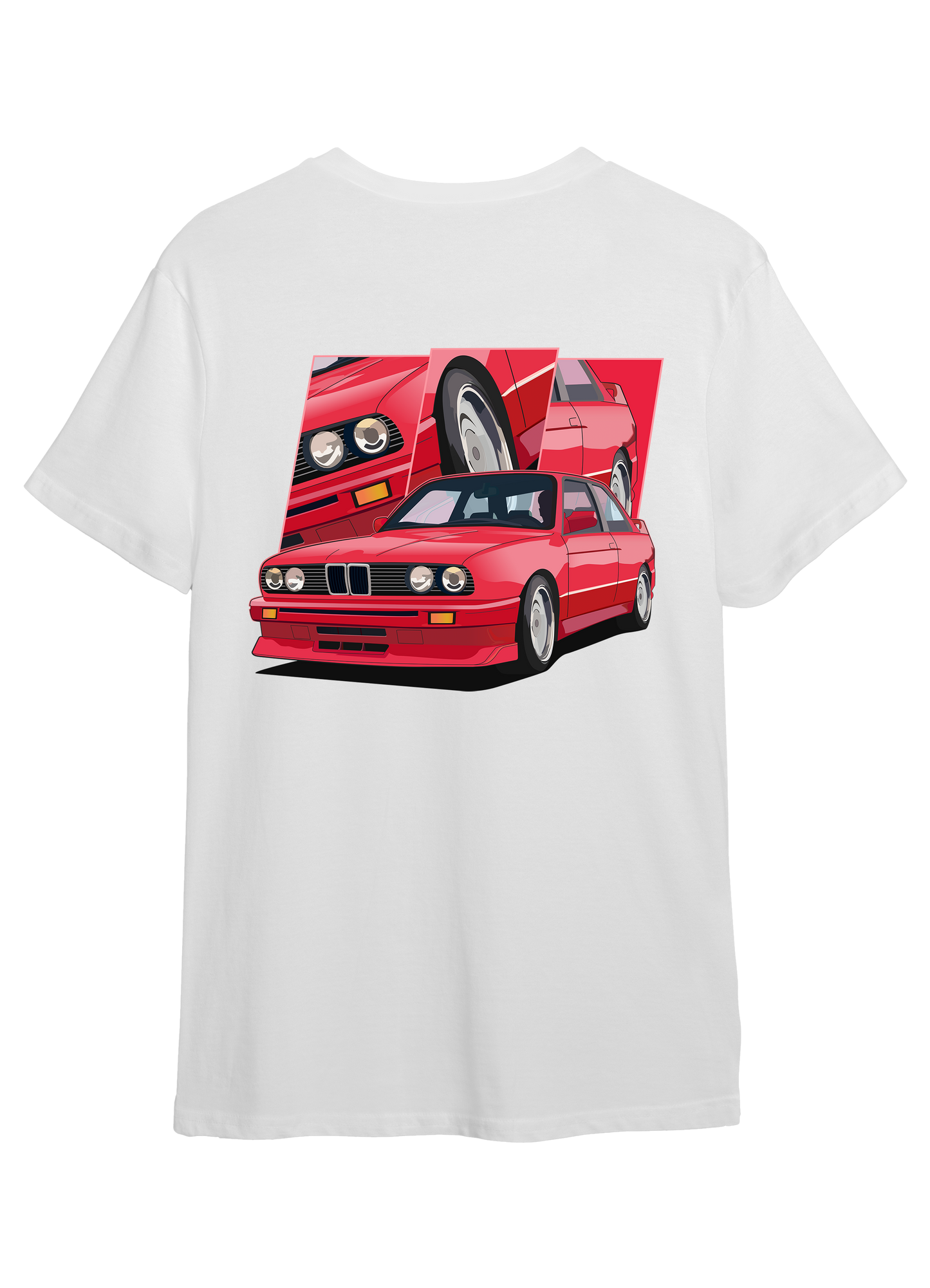 T-shirt "Red M3 E30"