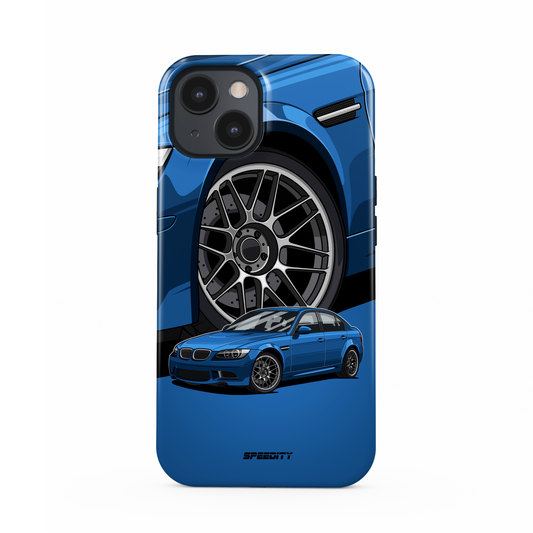 Phone case "Blue M3 E90"