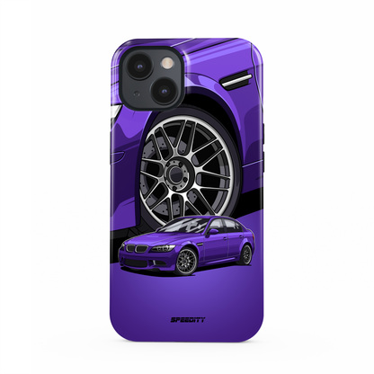 Phone case "Purple M3 E90"