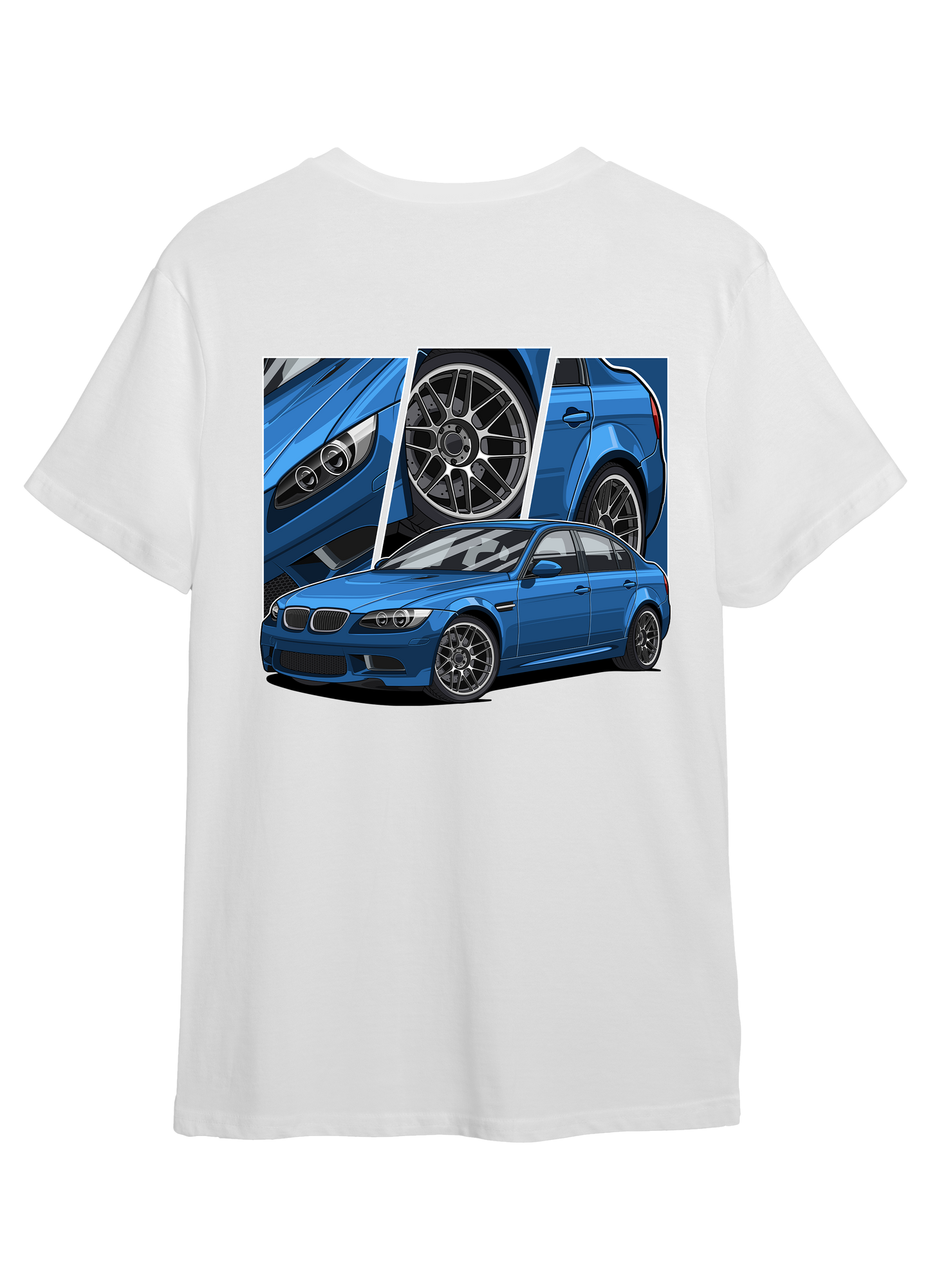 T-shirt "Blue M3 E90"