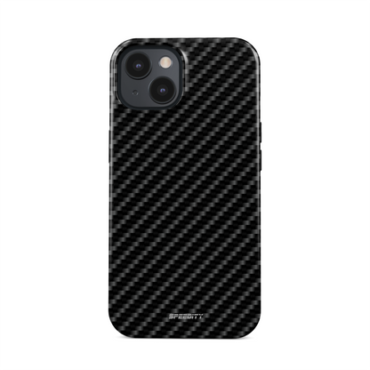 Carbon fiber style phone case