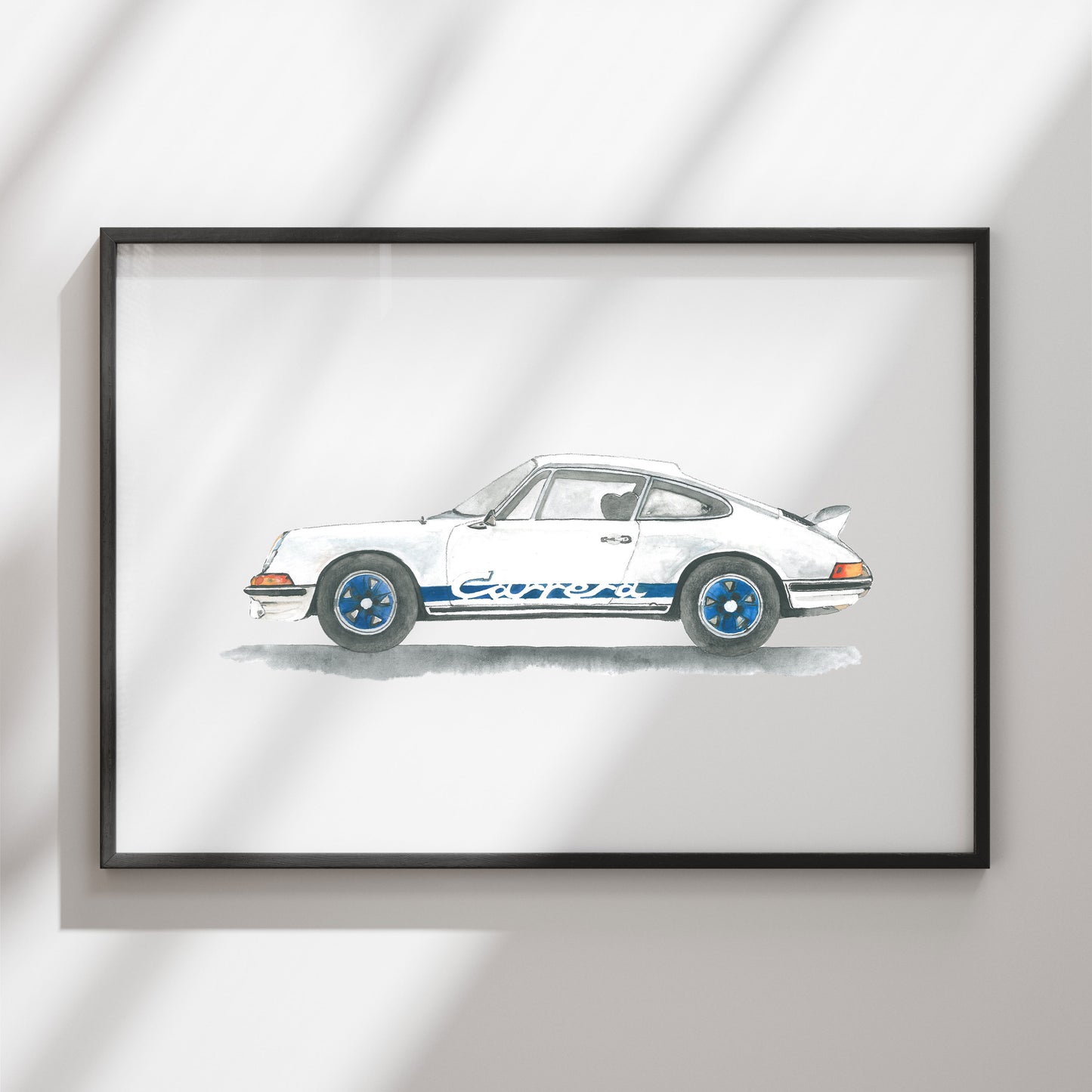 Poster "Carrera RS art"