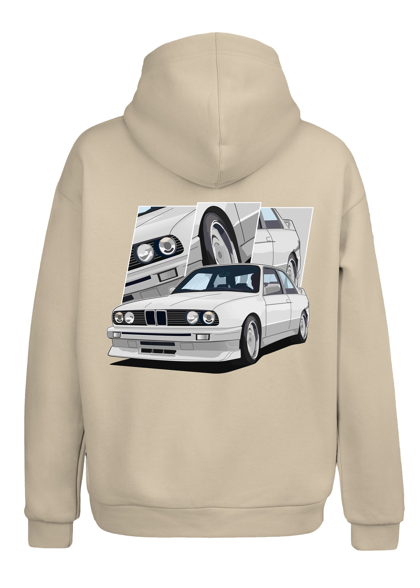 Hoodie "White M3 E30"